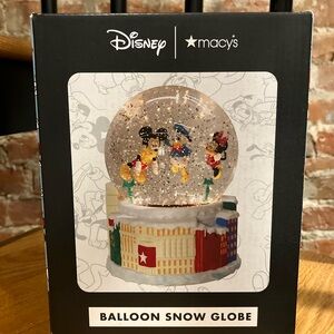 Disney Balloon Snow Globe